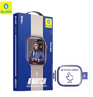 گلس ، محافظ صفحه اپل واچ بلو سه بعدی Blueo Apple Watch 3D Curved Full Ab Glue Ultra/Ultra2